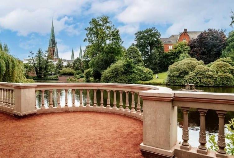Hafenperle Ferienwohnung Am Alten Stadthafen In Oldenburg - Zentrale City Lage 外观 照片